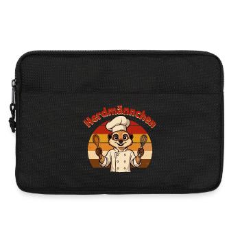 Koch Erdmännchen - Laptoptasche 13" - Schwarz - Vorne