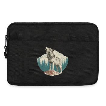 Wolf - Laptoptasche 13" - Schwarz - Vorne