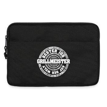 Profession : Maître du gril - Sacoche pour ordinateur portable 13 pouces - noir - Devant