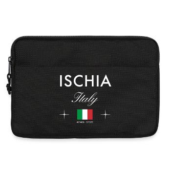 Ischia Italie Coordonnées Souvenir de voyage - Sacoche pour ordinateur portable 13 pouces - noir - Devant