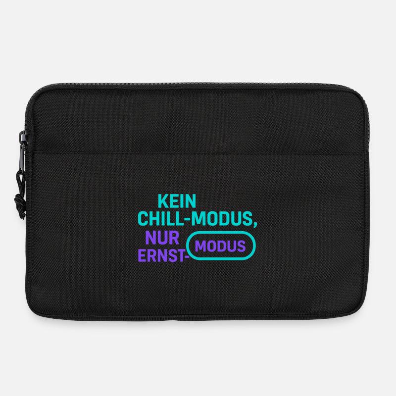 Ernst Mode ohne Chill - Laptoptasche 13" - Schwarz