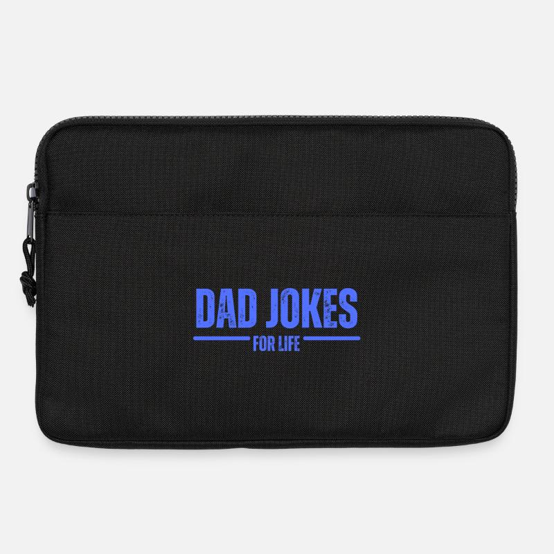 Papa-Witze fürs Leben - Laptoptasche 13" - Schwarz