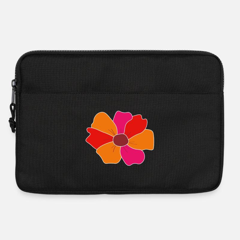 Flower - Laptoptasche 13" - Schwarz