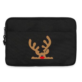 elch - Laptoptasche 13" - Schwarz - Vorne