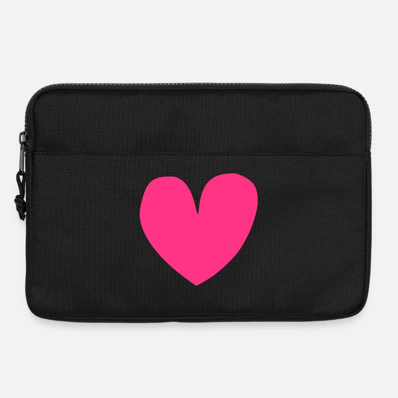 Heart - Laptoptasche 13" - Schwarz