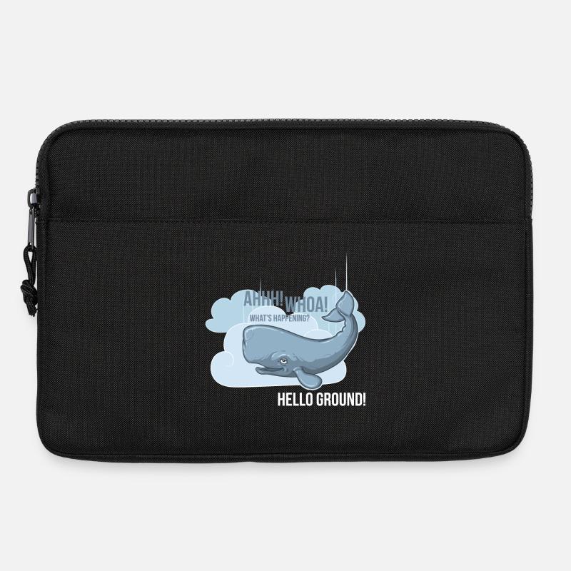 Hello Ground! - Laptoptasche 13" - Schwarz