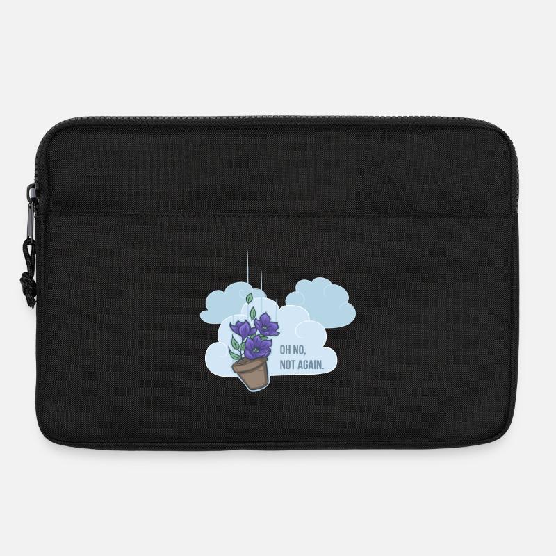 Oh no, not again! - Laptop bag 13" - black