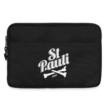 Hamburg - St. Pauli - St Pauli - 1910 Sankt Pauli - Laptoptasche 13" - Schwarz - Vorne