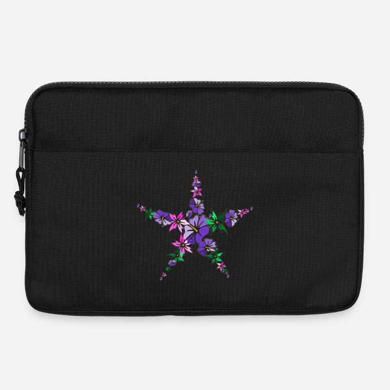 Polynesien - Laptoptasche 13" - Schwarz