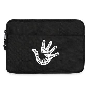Father Day Hand - Laptop bag 13" - black - Front