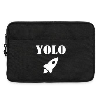 Yolo - Laptop bag 13" - black - Front