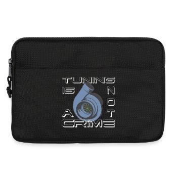 Turbocharger Tuning Is not a Crime as a gift idea - Laptop bag 13" - black - Front