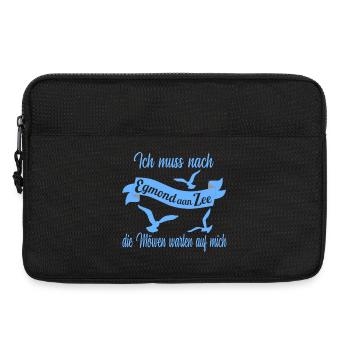 Egmond aan Zee - Laptoptasche 13" - Schwarz - Vorne