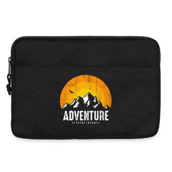Adventure Mountain Sunrise - Laptoptasche 13" - Schwarz - Vorne
