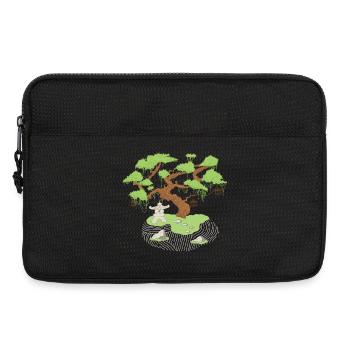 Asien Style - Bonsai - Laptoptasche 13" - Schwarz - Vorne