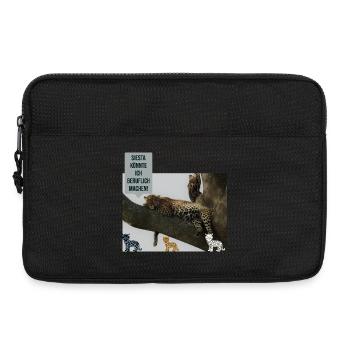 Siesta - Laptoptasche 13" - Schwarz - Vorne