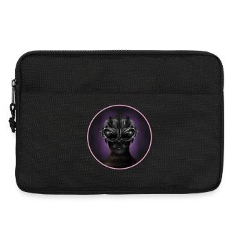 Fantasy Portrait of an Extraterrestrial Being - Laptop bag 13" - black - Front