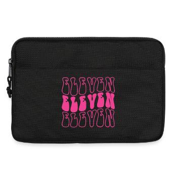 Eleven 11th Birthday For Girls 11 Years Old - Laptop bag 13" - black - Front