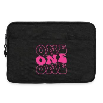 One 1st Birthday For Girls 1 Year Old - Laptop bag 13" - black - Front