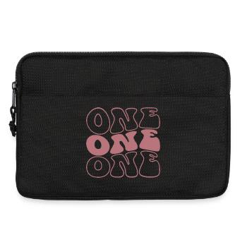 One 1st Birthday For Girls 1 Year Old - Laptop bag 13" - black - Front