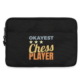 Average chess player - Laptop bag 13" - black - Front