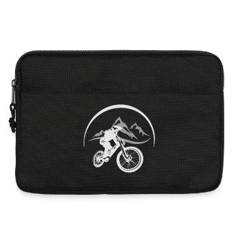 Mountain Biker - Laptop bag 13" - black - Front