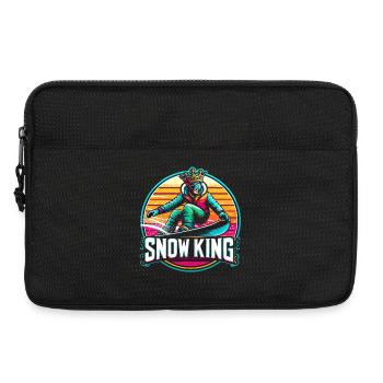 Snow King Snowboard Design - Laptop bag 13" - black - Front