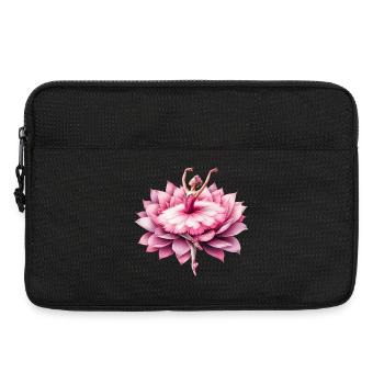 Danseuse de ballet avec tutu - Sacoche pour ordinateur portable 13 pouces - noir - Devant