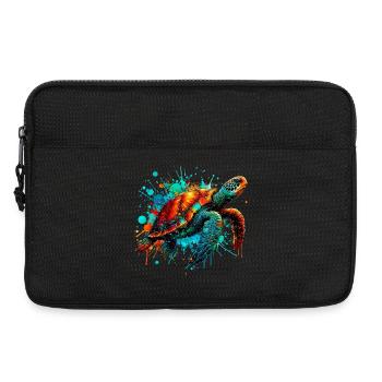 Schildkröte - Laptoptasche 13" - Schwarz - Vorne