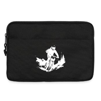 Mountain bikers - Laptop bag 13" - black - Front