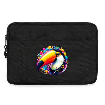 Tukan - Laptoptasche 13" - Schwarz - Vorne
