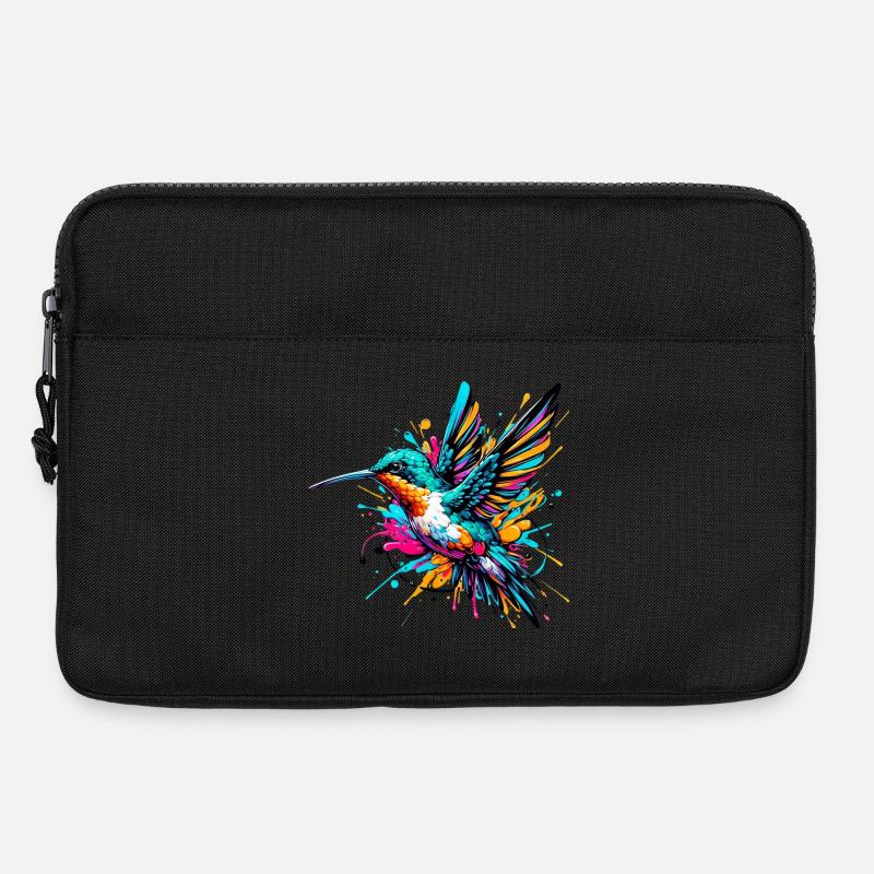 Kolibri - Laptoptasche 13" - Schwarz
