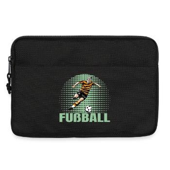 Fußball - Laptoptasche 13" - Schwarz - Vorne