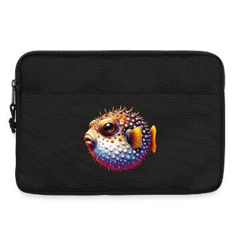 Kugelfisch - Laptoptasche 13" - Schwarz - Vorne