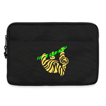 Faultier - Laptoptasche 13" - Schwarz - Vorne