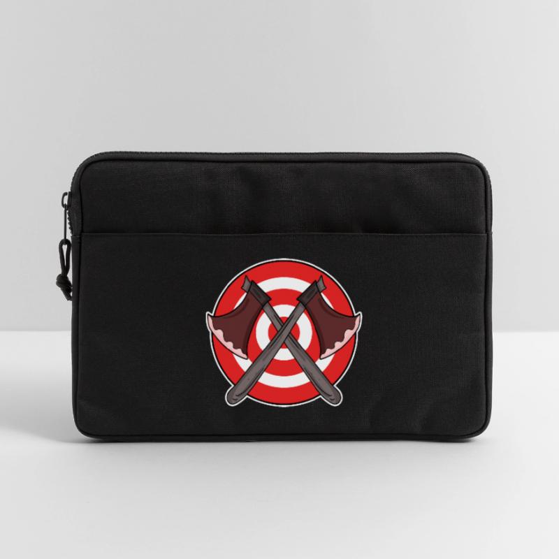 Axe Thrower Target Axe Throw Gift Laptop bag 13"