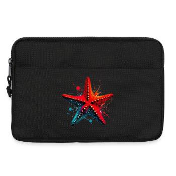 Seestern - Laptoptasche 13" - Schwarz - Vorne