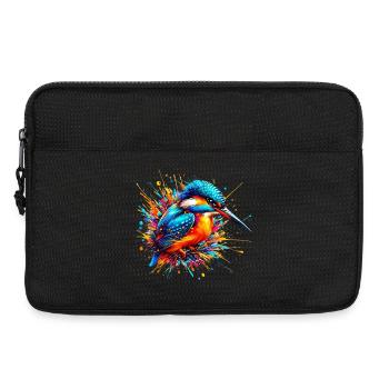 Kingfisher - Laptop bag 13" - black - Front