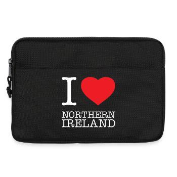 I LOVE NORTHERN IRELAND Nordirland - Laptop bag 13" - black - Front