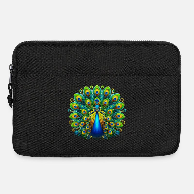 Pfau - Laptoptasche 13" - Schwarz