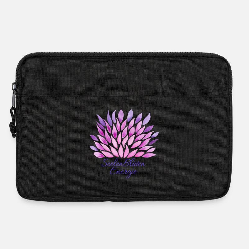 SeelenBlüten Energie - Sonja Ariel von Staden - Laptoptasche 13" - Schwarz