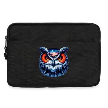 Hibou - Sacoche pour ordinateur portable 13 pouces - noir - Devant