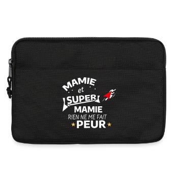 Mama Superheldin Poster - Laptoptasche 13" - Schwarz - Vorne