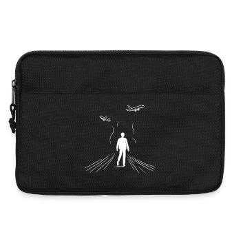 Plane Spotter - Laptop bag 13" - black - Front