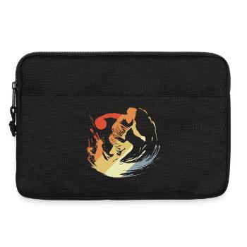Joueur de basket-ball vintage - Sacoche pour ordinateur portable 13 pouces - noir - Devant