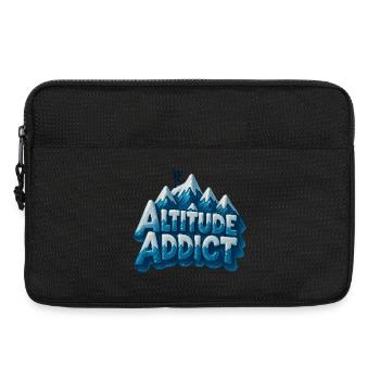 Accro de l’altitude - Sacoche pour ordinateur portable 13 pouces - noir - Devant