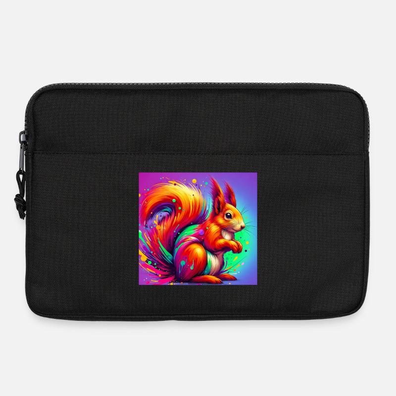 Eichhörnchen - Laptoptasche 13" - Schwarz