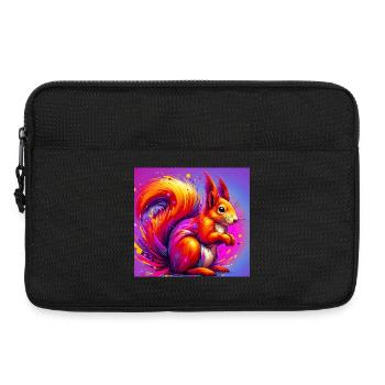 Eichhörnchen - Laptoptasche 13" - Schwarz - Vorne