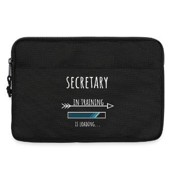 Secretary Geschenk Beruf Ausbildung Sekretär - Laptoptasche 13" - Schwarz - Vorne