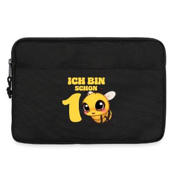 1er anniversaire enfants bébé 1 an bambin - Sacoche pour ordinateur portable 13 pouces - noir - Devant